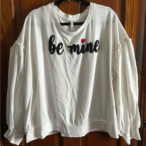 2X - xhilaration Valentines Top